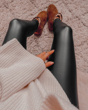 The Ultimate Leather Look Legging