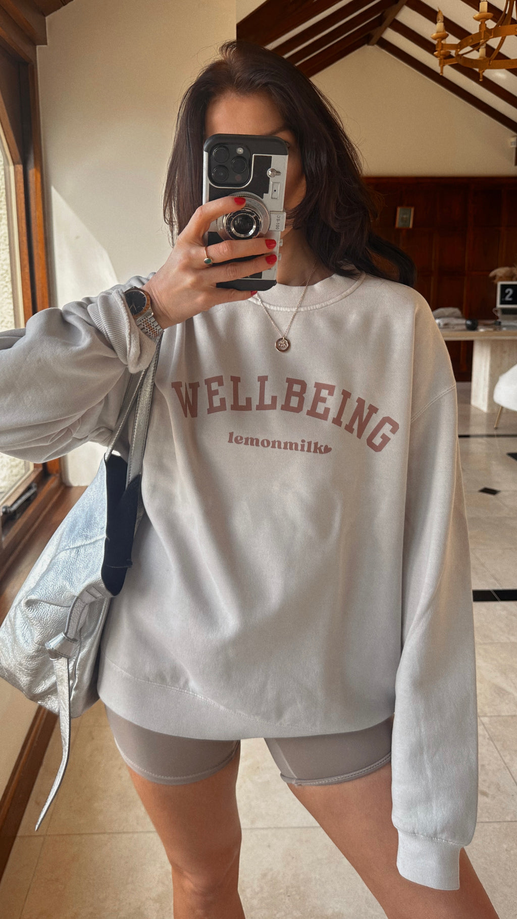 Wellbeing Sweatshirt in Caramel