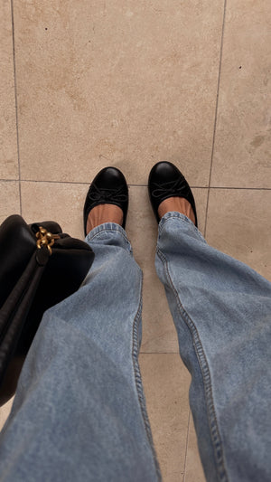 Ballet flats in Black
