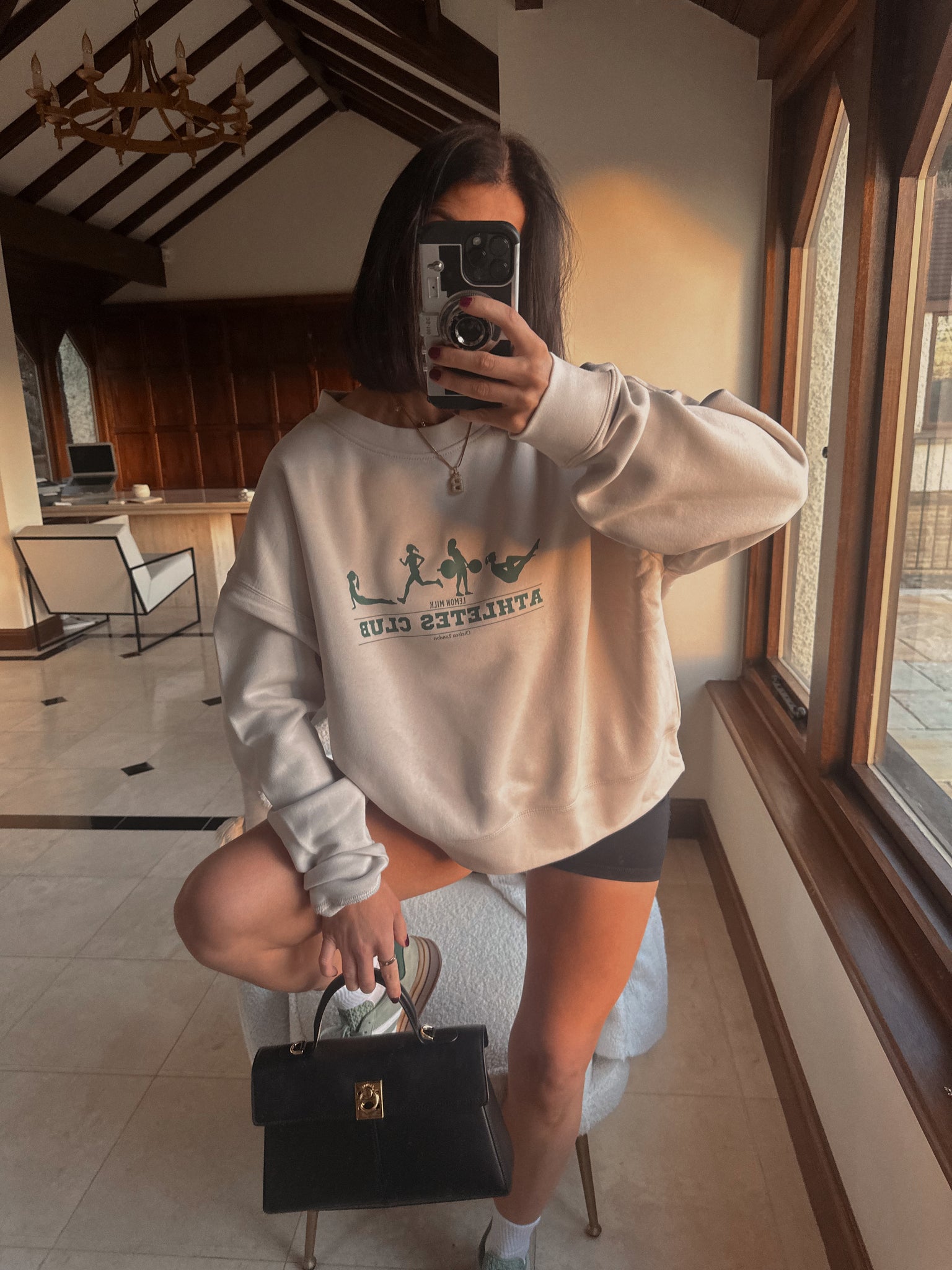 Athletes Club Sweatshirt in Neutral