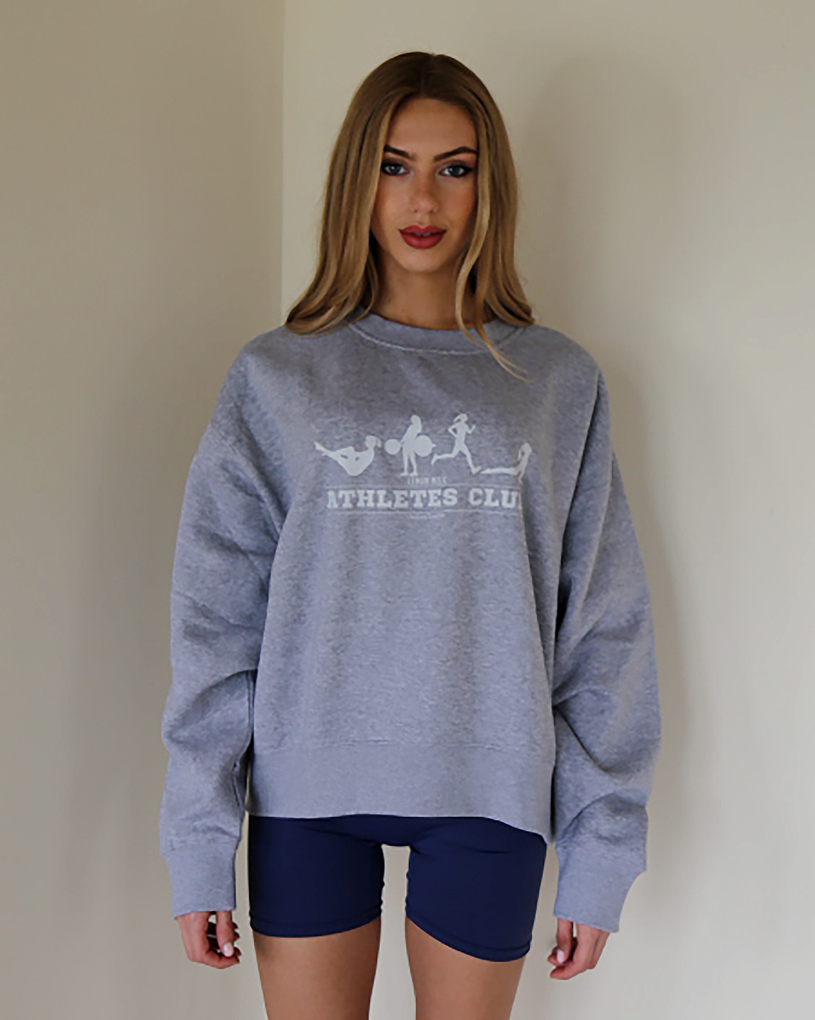 Athletes Club Sweatshirt in Grey