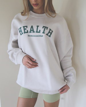 Health Sweatshirt in Neutral