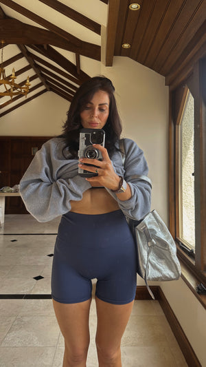Ultimate Crop Shorts in Navy