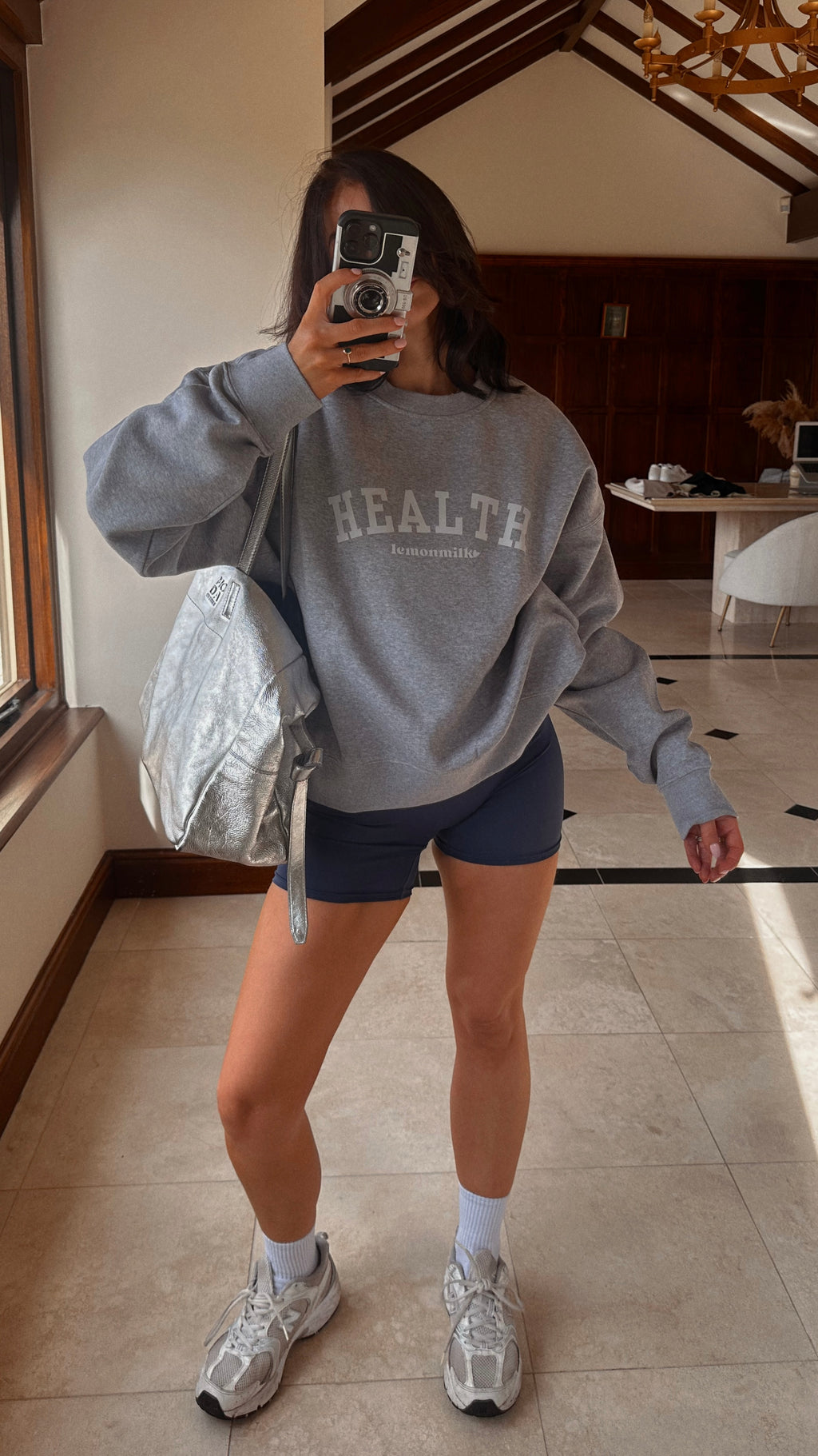 Health Sweatshirt in Grey